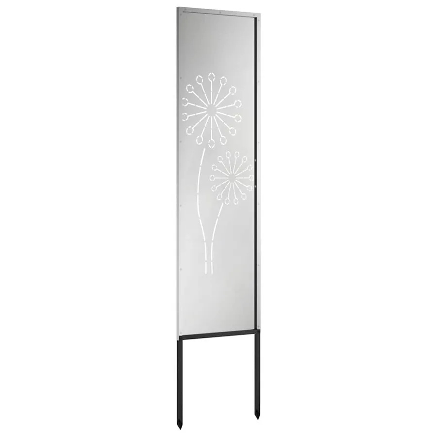 Écran de confidentialité de jardin Fretwork Argenté 32 x 140 cm - 7