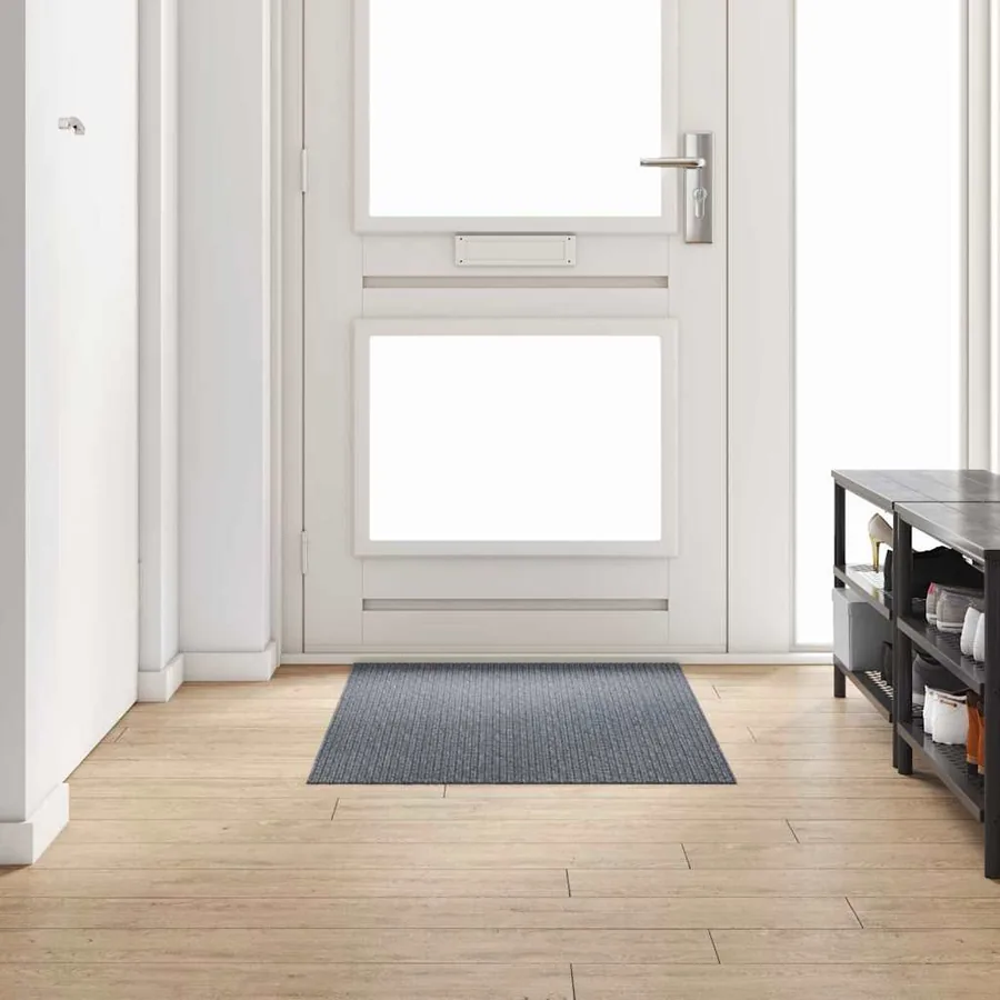 Tapis Couloir Gris 80 x 150 cm tissu