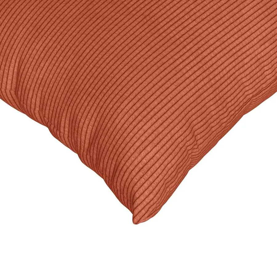 Coussins de canapé 2 pcs Rouge orange 80 x 80 cm - 7