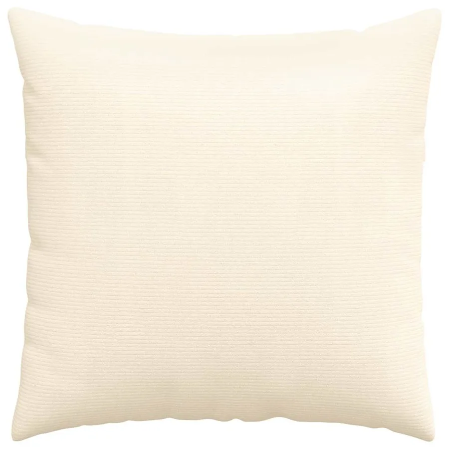 Coussins de canapé 2 pcs Crème 80 x 80 cm - 6