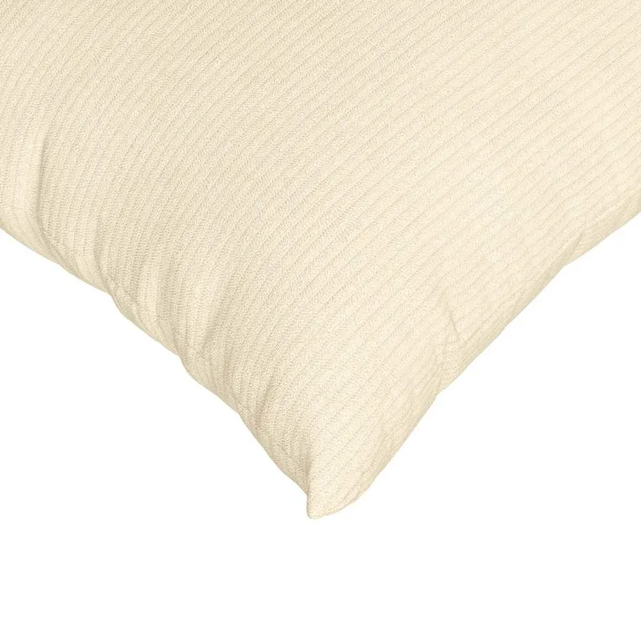 Coussins de canapé 2 pcs Crème 80 x 80 cm - 7