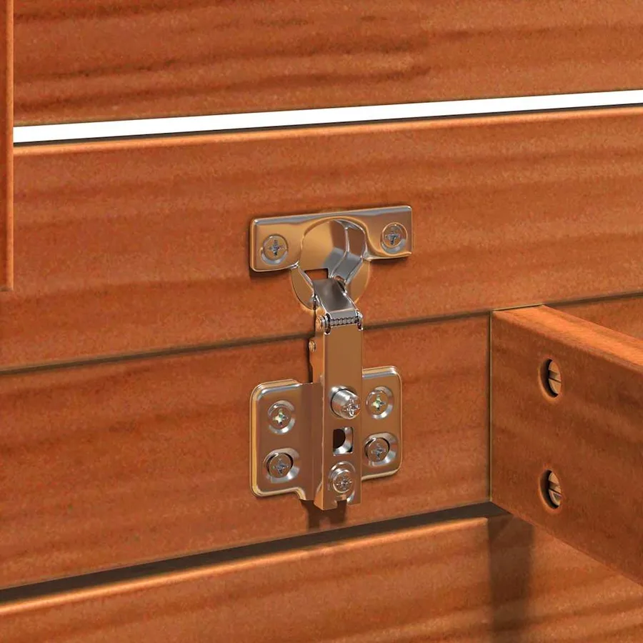Boîte de Rangement avec stockage Brun cire 101 x 50,5 x 46,5 cm - 11