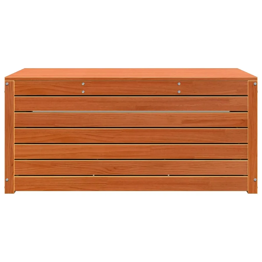 Boîte de Rangement avec stockage Brun cire 101 x 50,5 x 46,5 cm - 6