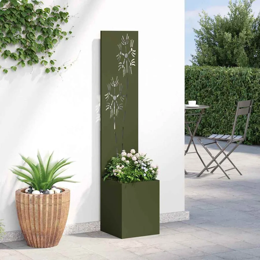 Écran de confidentialité de jardin Vert olive 32 x 150 cm - 4