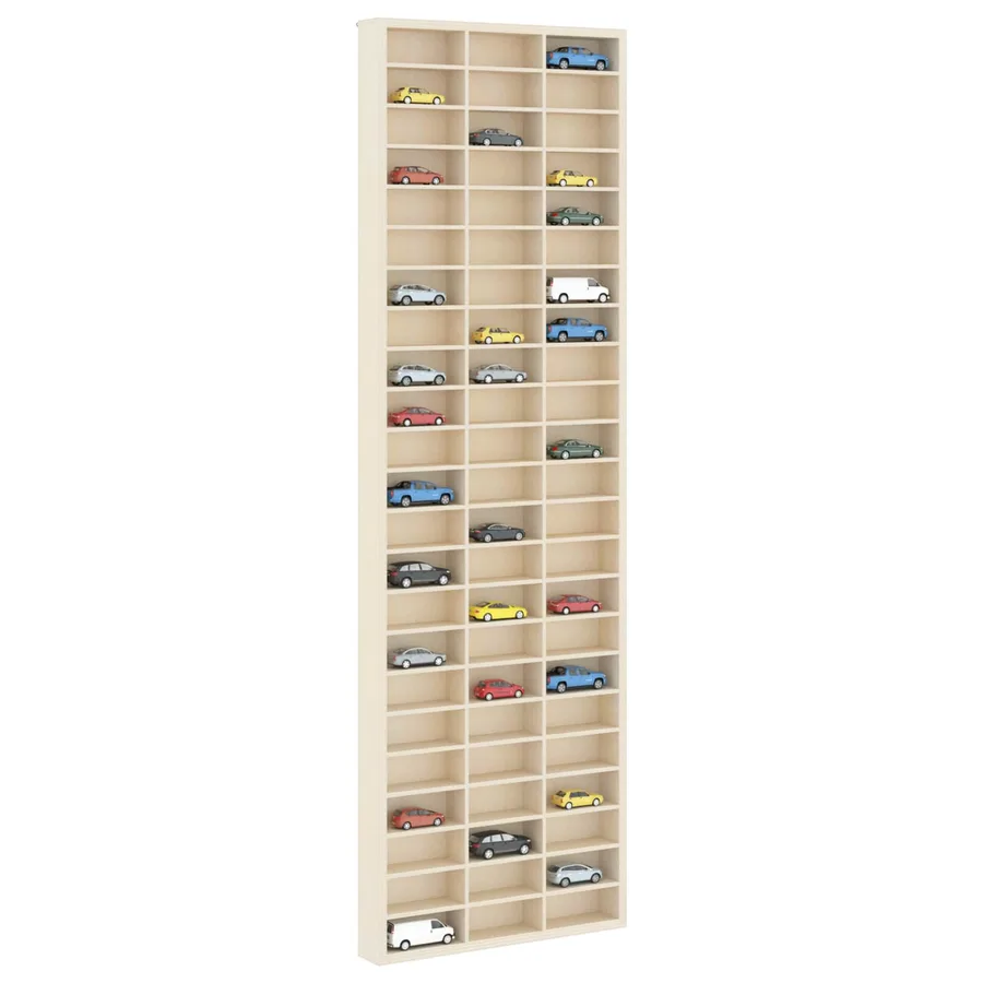 Vitrine Murale Beige 30 x 4,5 x 96 cm Bois d'ingénierie - 2