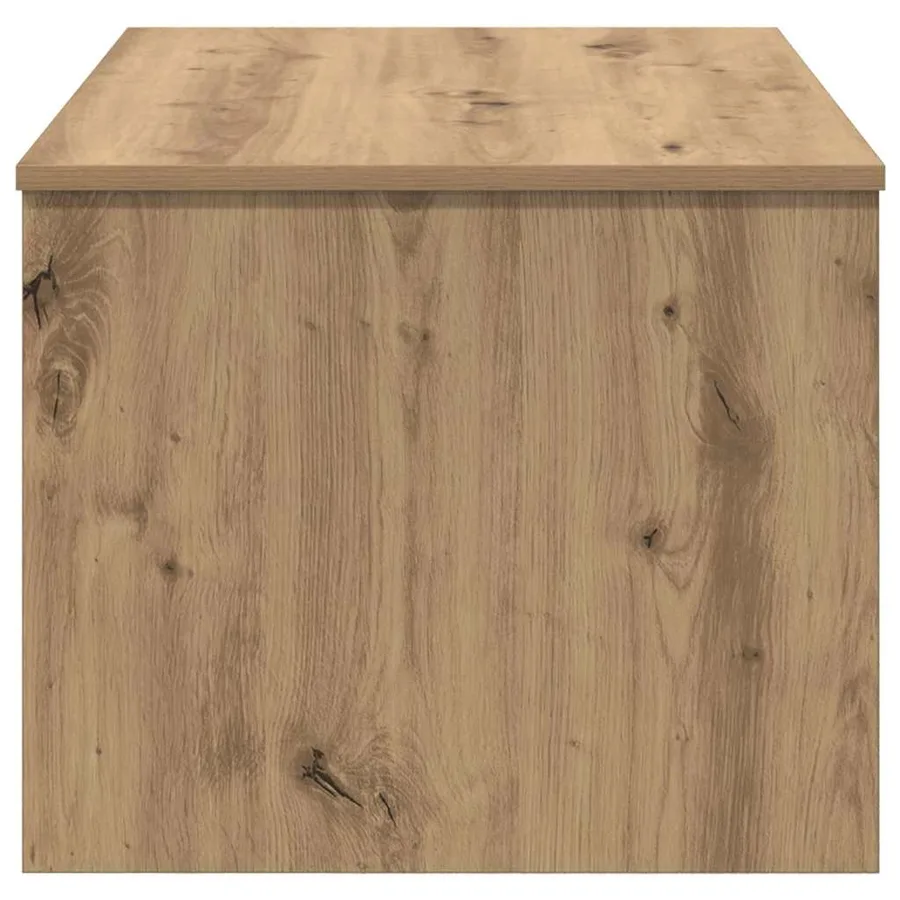 Table basse Chêne artisanal 80 x 50,5 x 41,5 cm - 7