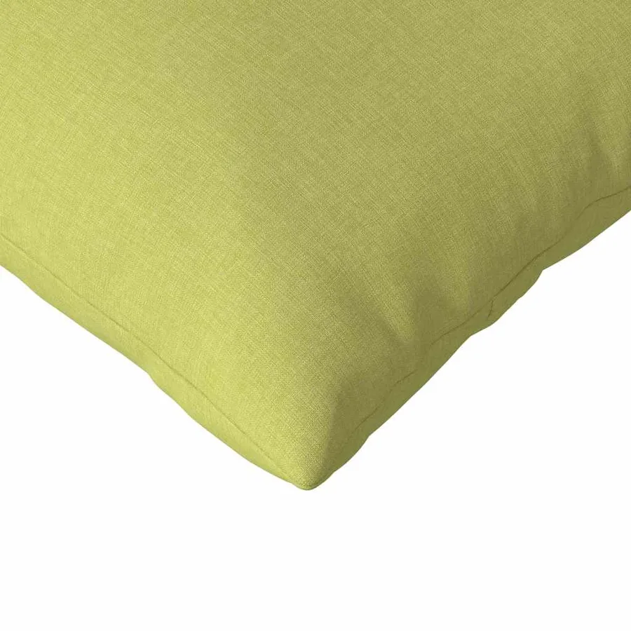 Coussins de canapé 2 pcs Vert clair 200 x 40 cm tissu - 7