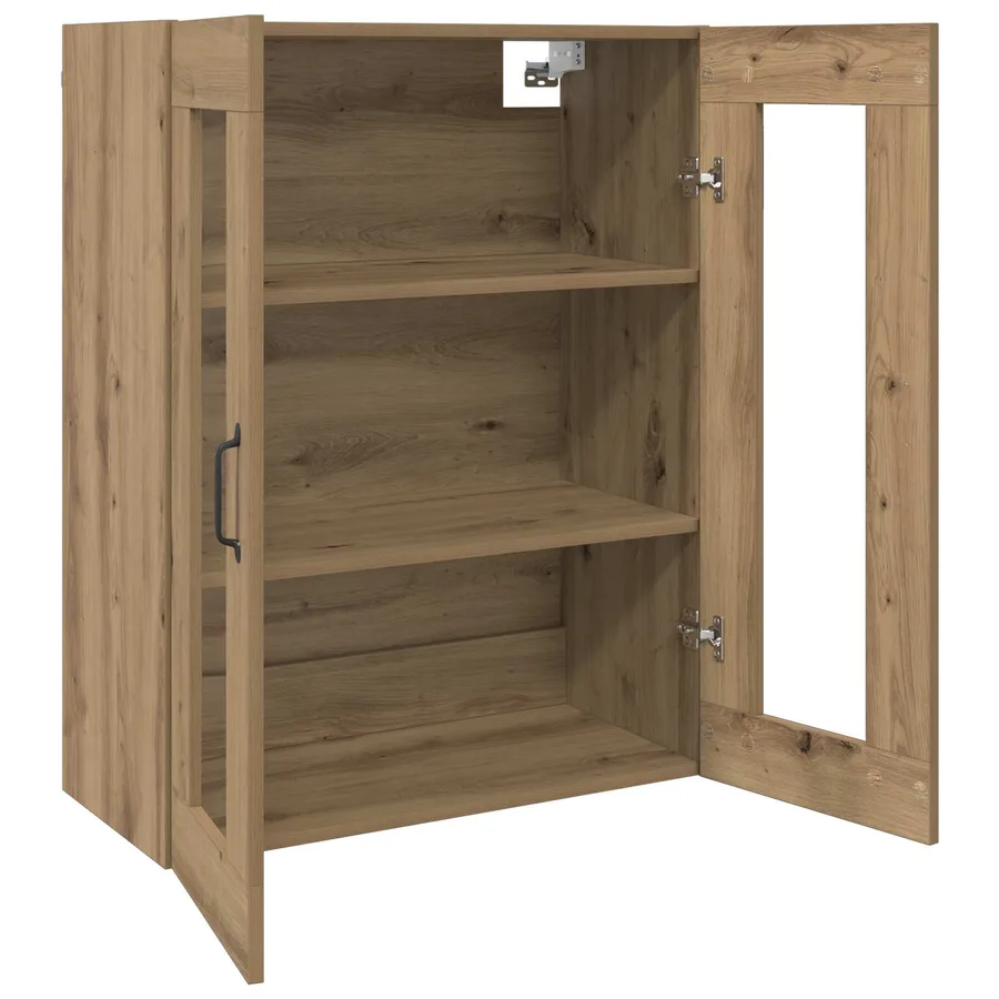 Armoires Murailles 2 pcs chêne artisanal 69,5 x 34 x 90 cm - 6