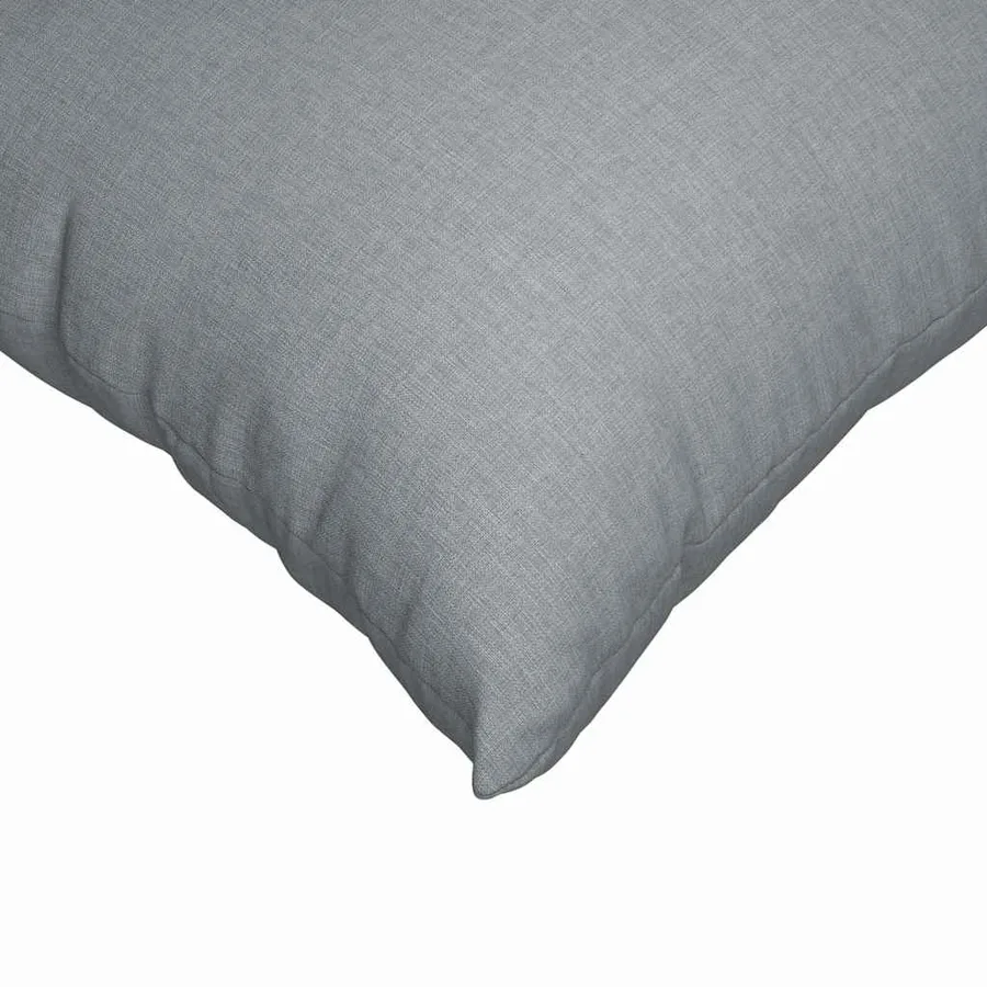 Coussins de canapé 2 pcs Gris clair 60 x 60 cm tissu - 7