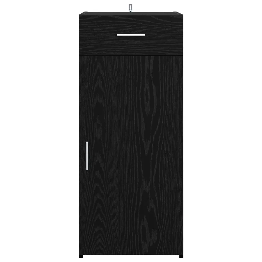 Armoire de rangement avec tiroir Chêne Noir 40 x 42,5 x 93 cm - 6