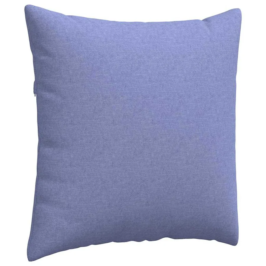 Coussins de canapé 2 pcs Bleu denim 80 x 80 cm tissu - 5