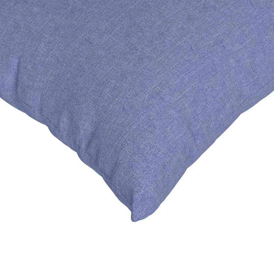 Coussins de canapé 2 pcs Bleu denim 80 x 80 cm tissu - 7