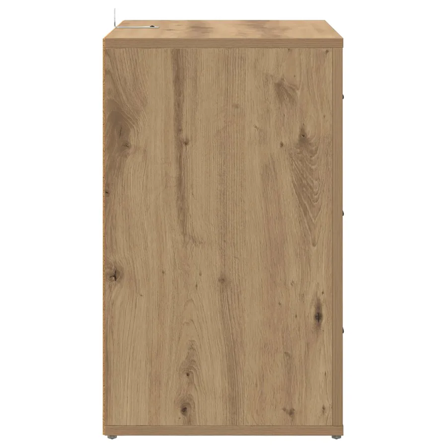 Cabinet de chevet Chêne artisanal 35 x 50 x 60 cm - 7