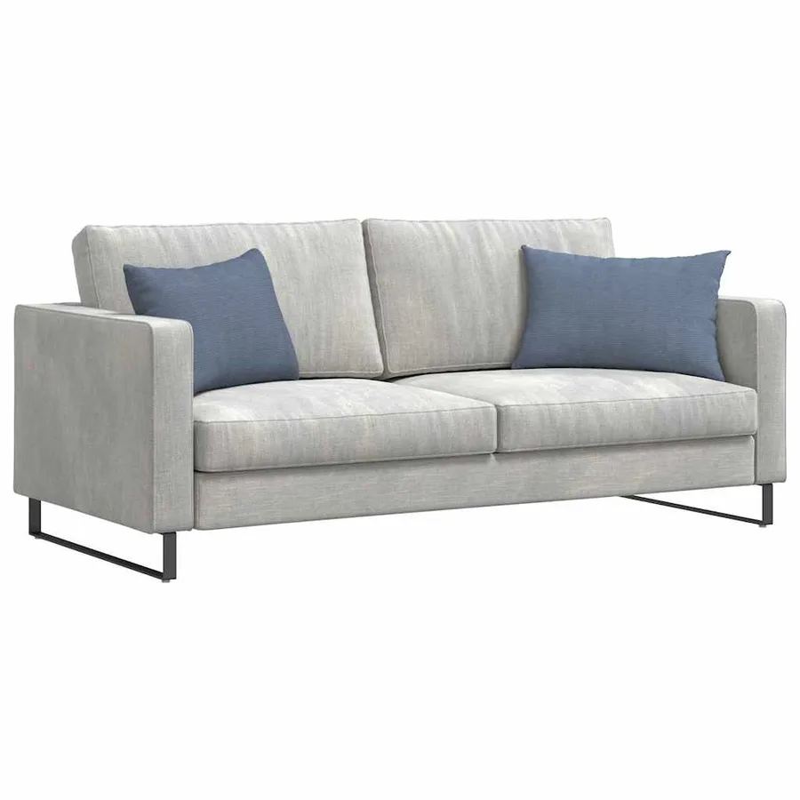 Coussins de canapé 2 pcs Bleu 60 x 40 cm - 3