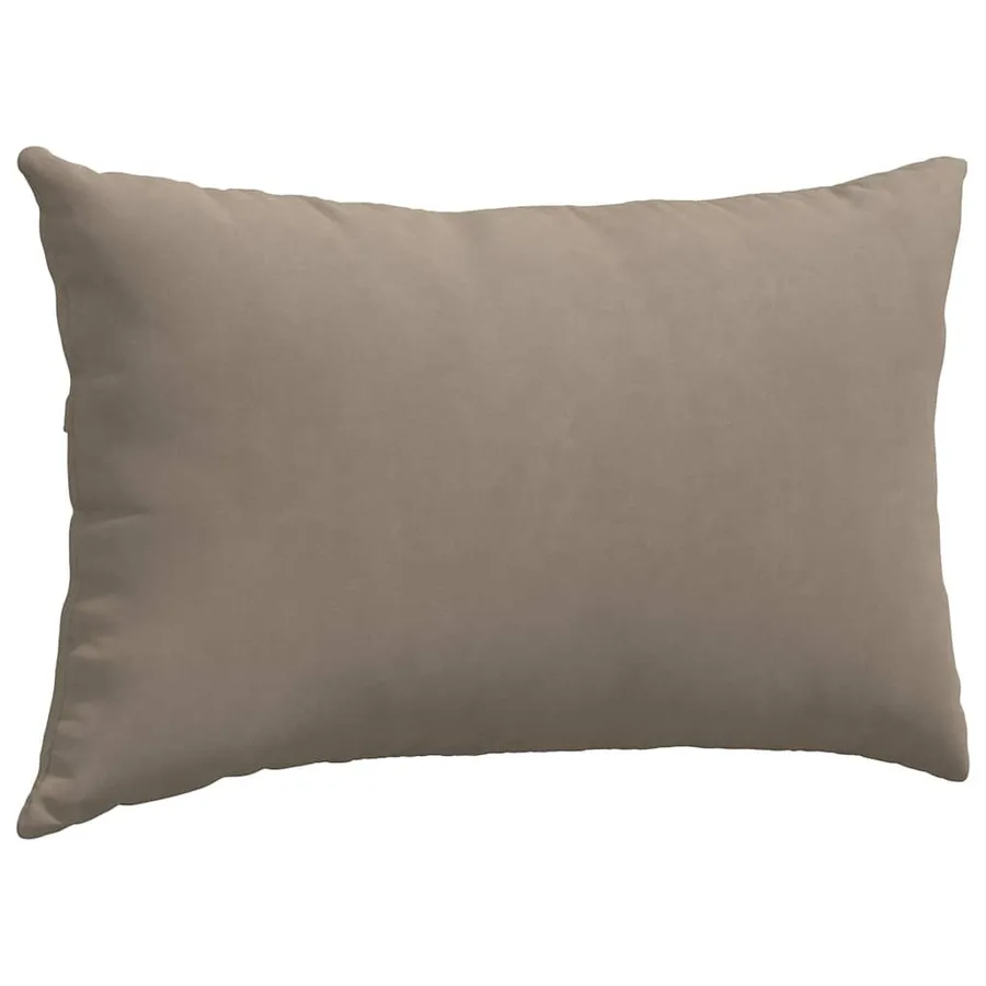 Coussins de canapé 2 pcs Taupe 50 x 30 cm tissu - 5