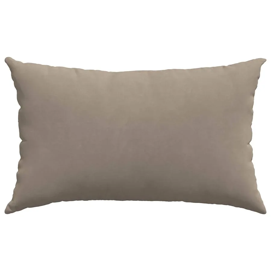 Coussins de canapé 2 pcs Taupe 50 x 30 cm tissu - 6