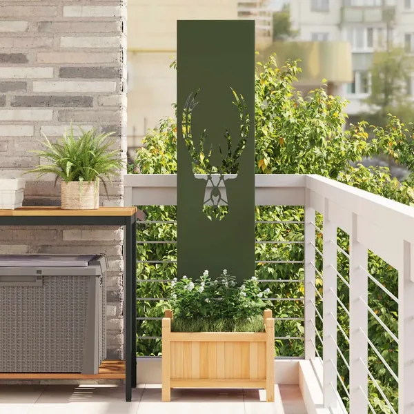 Écran de confidentialité de jardin Vert olive 32 x 140 cm