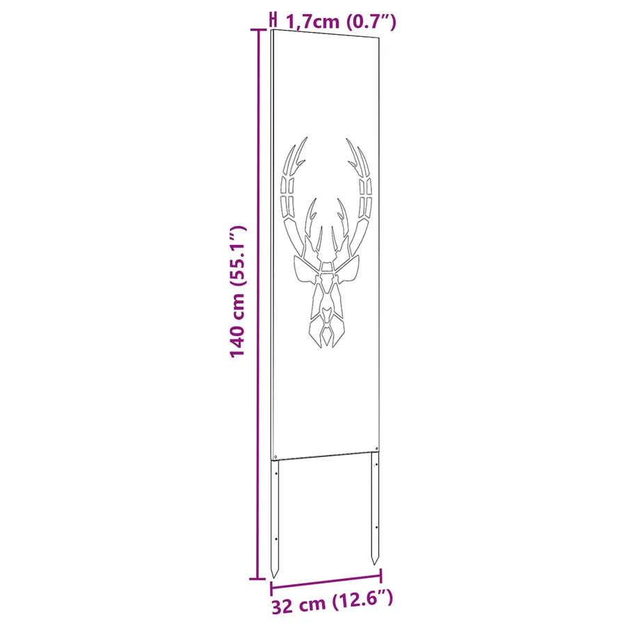 Écran de confidentialité de jardin Vert olive 32 x 140 cm - 10