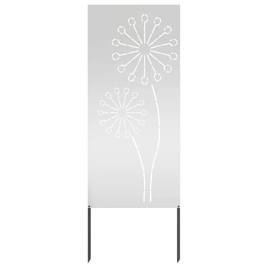 Écran de confidentialité de jardin Fretwork Argenté 50 x 140 cm - 2