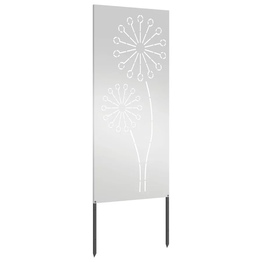 Écran de confidentialité de jardin Fretwork Argenté 50 x 140 cm - 4