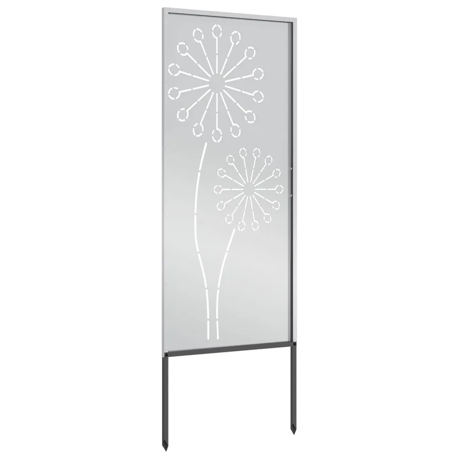 Écran de confidentialité de jardin Fretwork Argenté 50 x 140 cm - 5