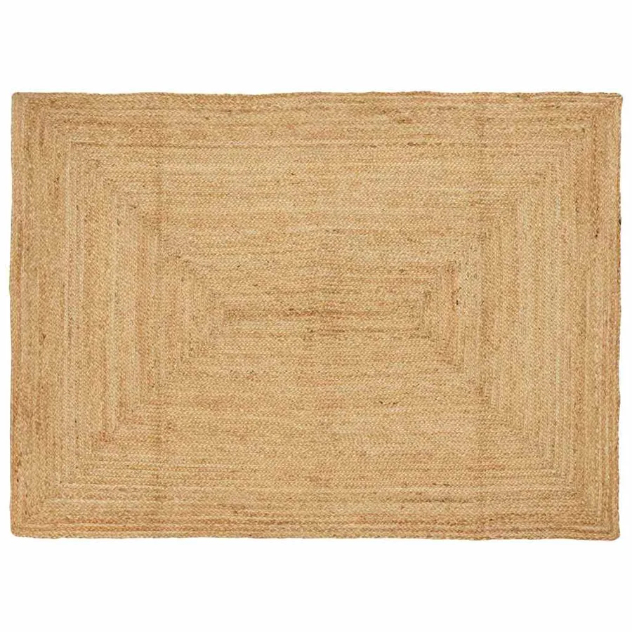 Tapis de surface Naturel 120 x 170 cm Jute