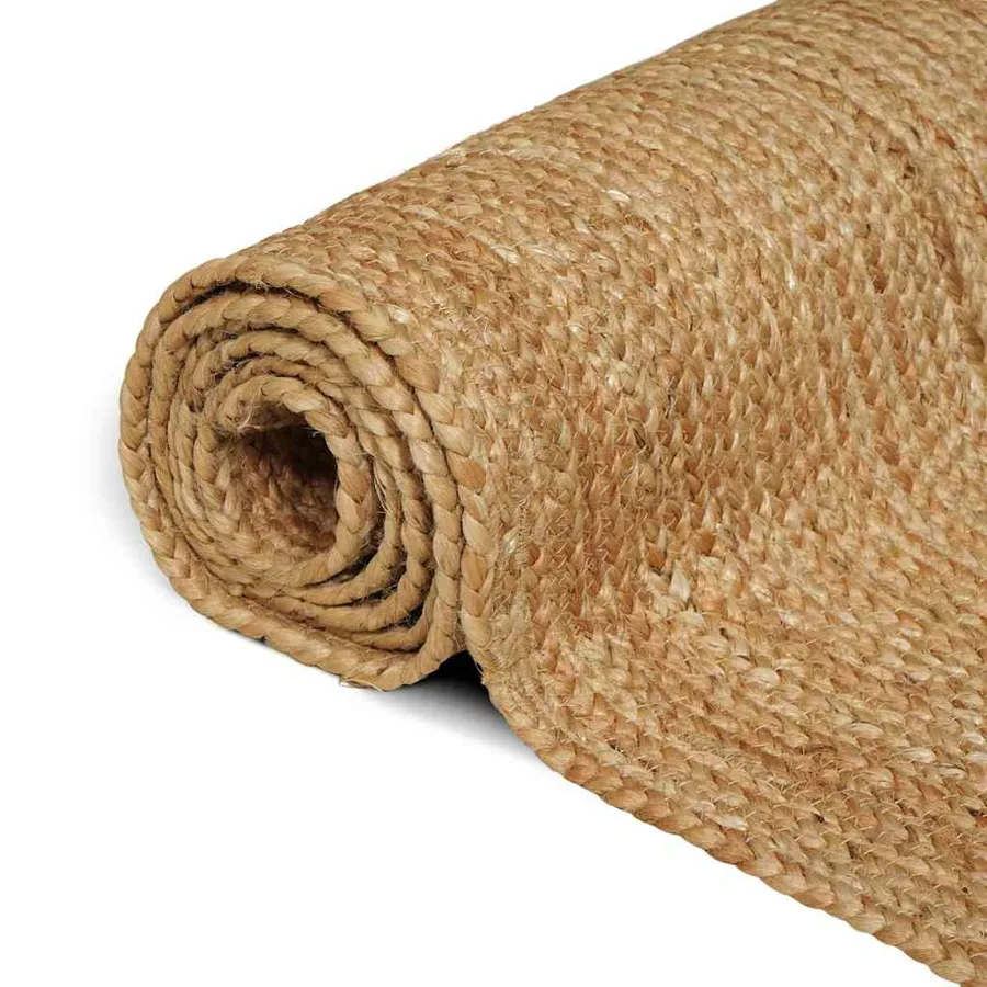 Tapis de surface Naturel 120 x 170 cm Jute - 4
