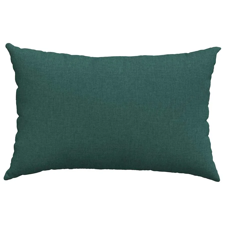 Coussins de canapé 2 pcs Vert foncé 60 x 40 cm tissu - 6