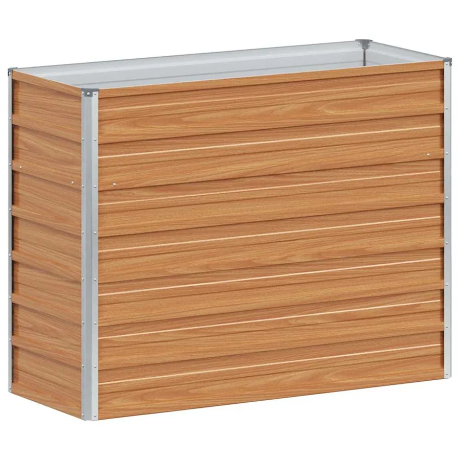 Jardinière surélevée Marron Clair 100 x 40 x 77 cm - 2