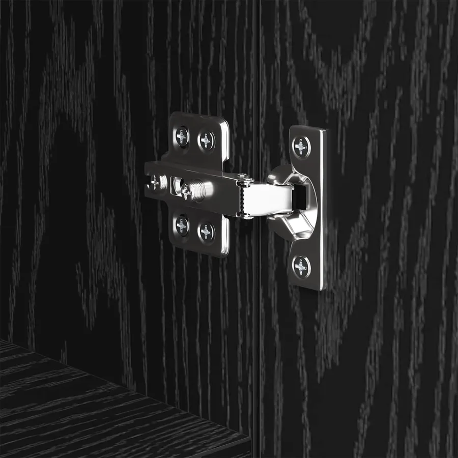 Buffet Chêne noir 30 x 30 x 70 cm Bois d'ingénierie - 10