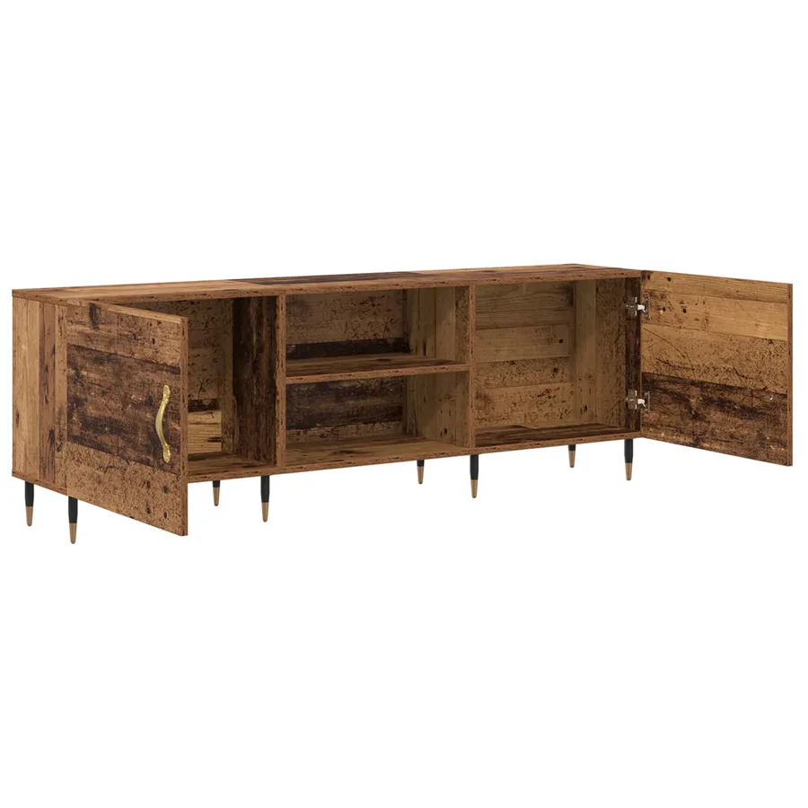 Meuble TV Bois ancien 150 x 30 x 50 cm Bois d'ingénierie - 5