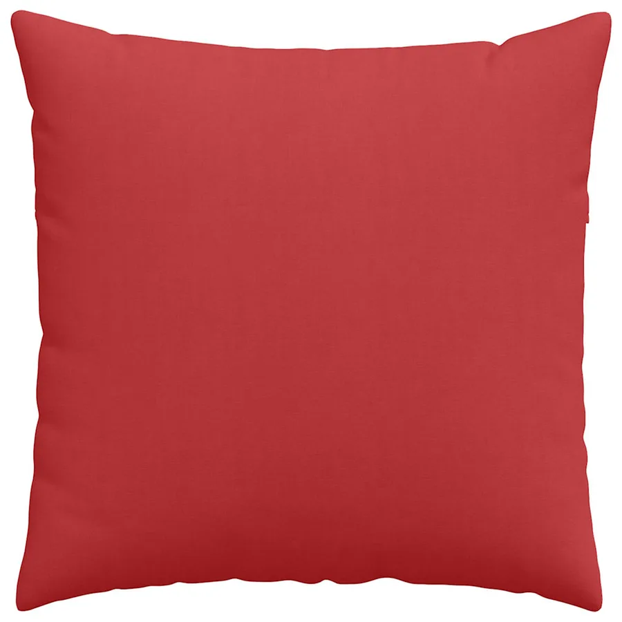 Coussins de canapé 2 pcs Rouge 60 x 60 cm tissu - 6