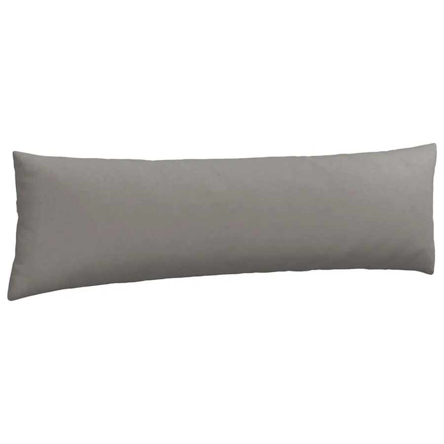 Coussins de canapé 2 pcs Taupe 145 x 40 cm tissu - 5