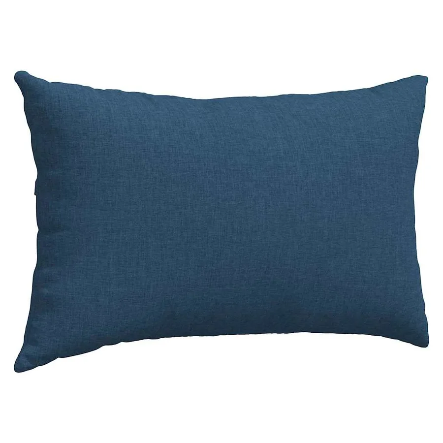 Coussins de canapé 2 pcs Bleu 50 x 30 cm tissu - 5