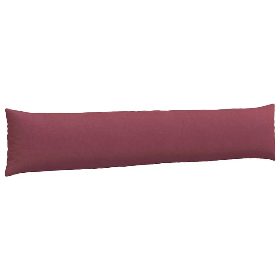 Coussins de canapé 2 pcs Bordeaux 200 x 40 cm tissu - 5