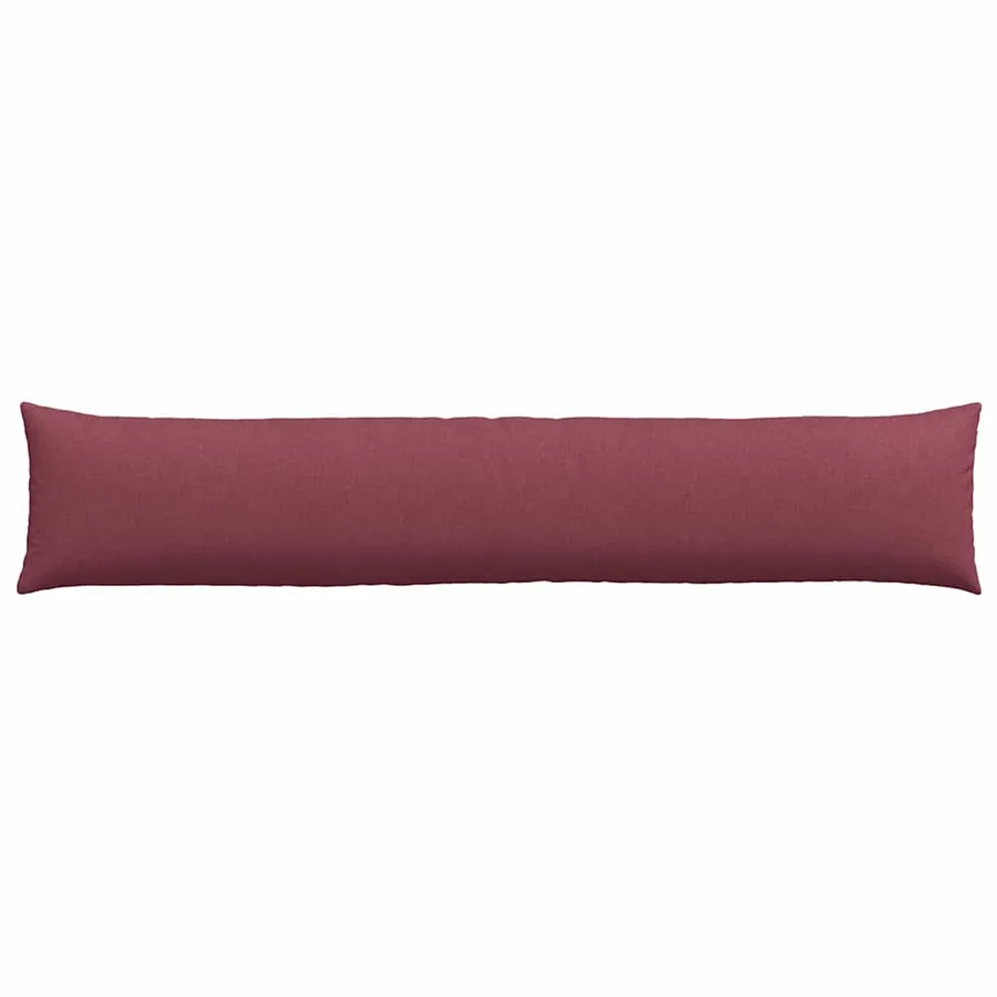 Coussins de canapé 2 pcs Bordeaux 200 x 40 cm tissu - 6