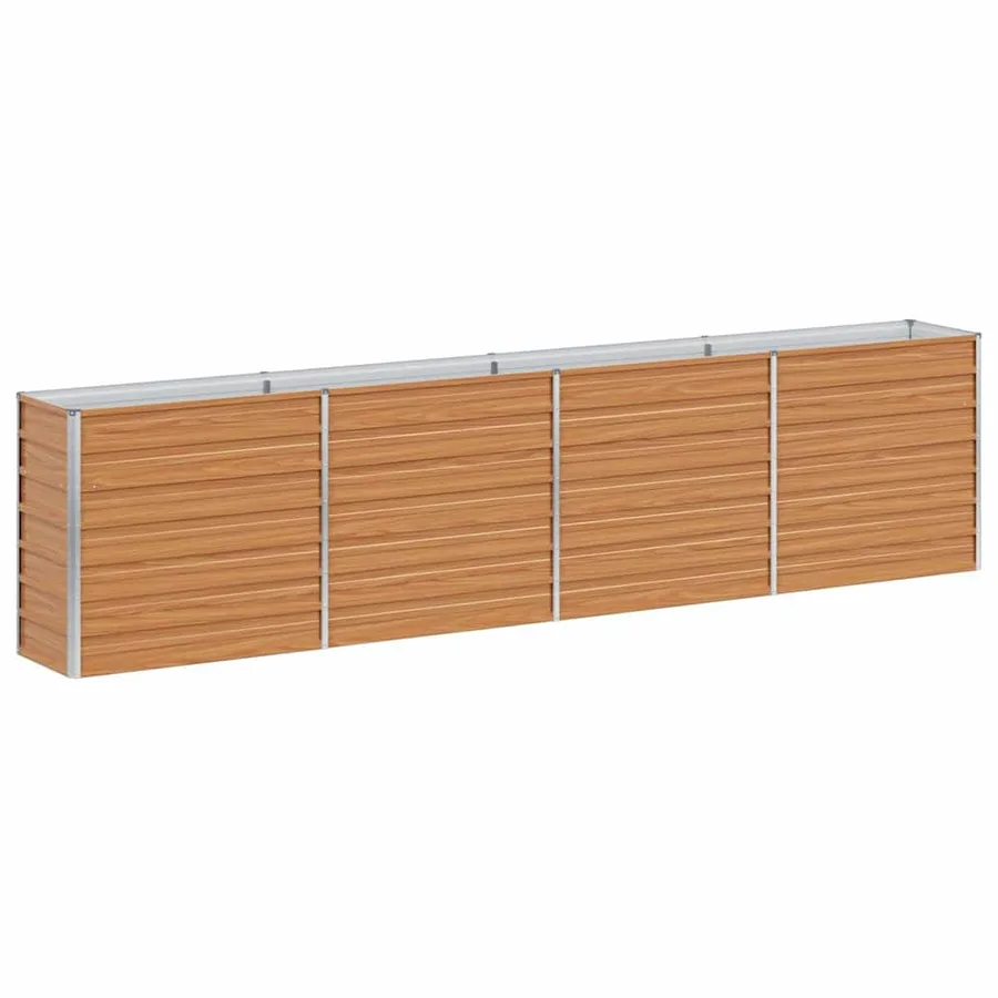 Jardinière surélevée Marron Clair 320 x 40 x 77 cm - 2