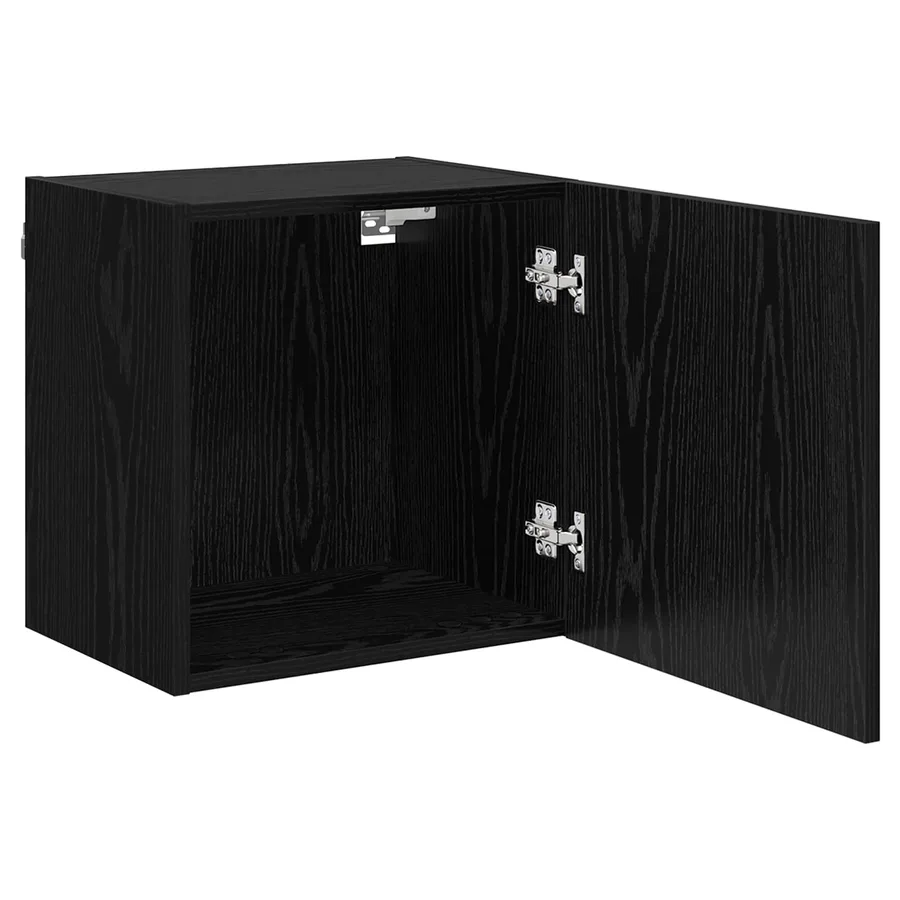 Meubles TV muraux Montage mural 2 pcs Chêne noir 40,5x30x40cm - 7