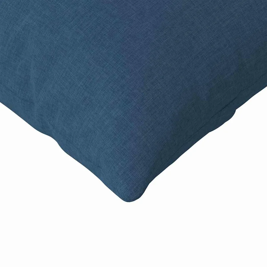 Coussins de canapé 2 pcs Bleu 145 x 40 cm tissu - 7