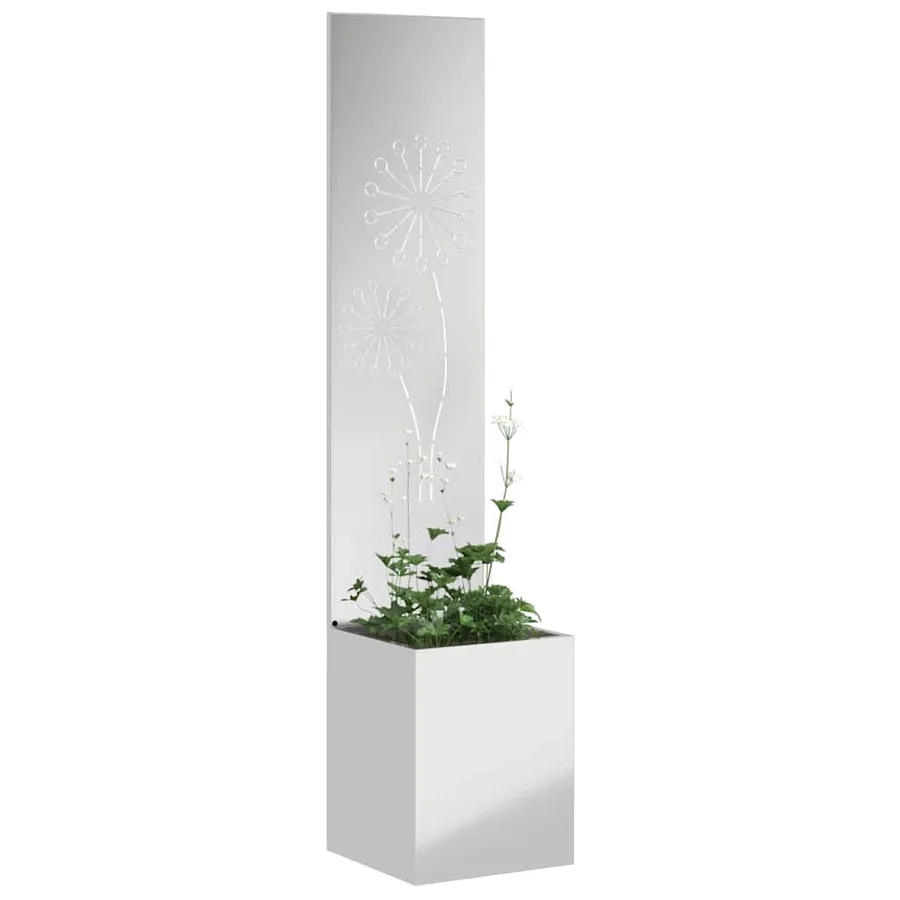 Écran de confidentialité de jardin Fretwork Argenté 32 x 150 cm - 3