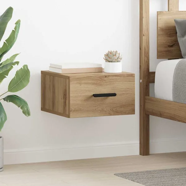 Cabinet de chevet 2 pc 35 x 35 x 20 cm Bois d'ingénierie