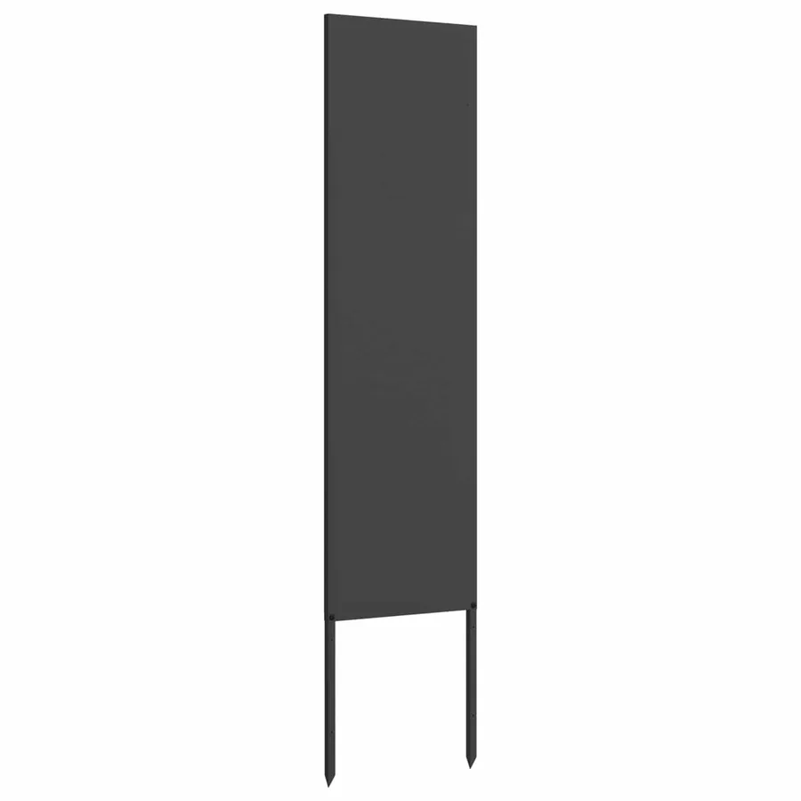Écran de confidentialité de jardin Fretwork Noir 32 x 140 cm - 4