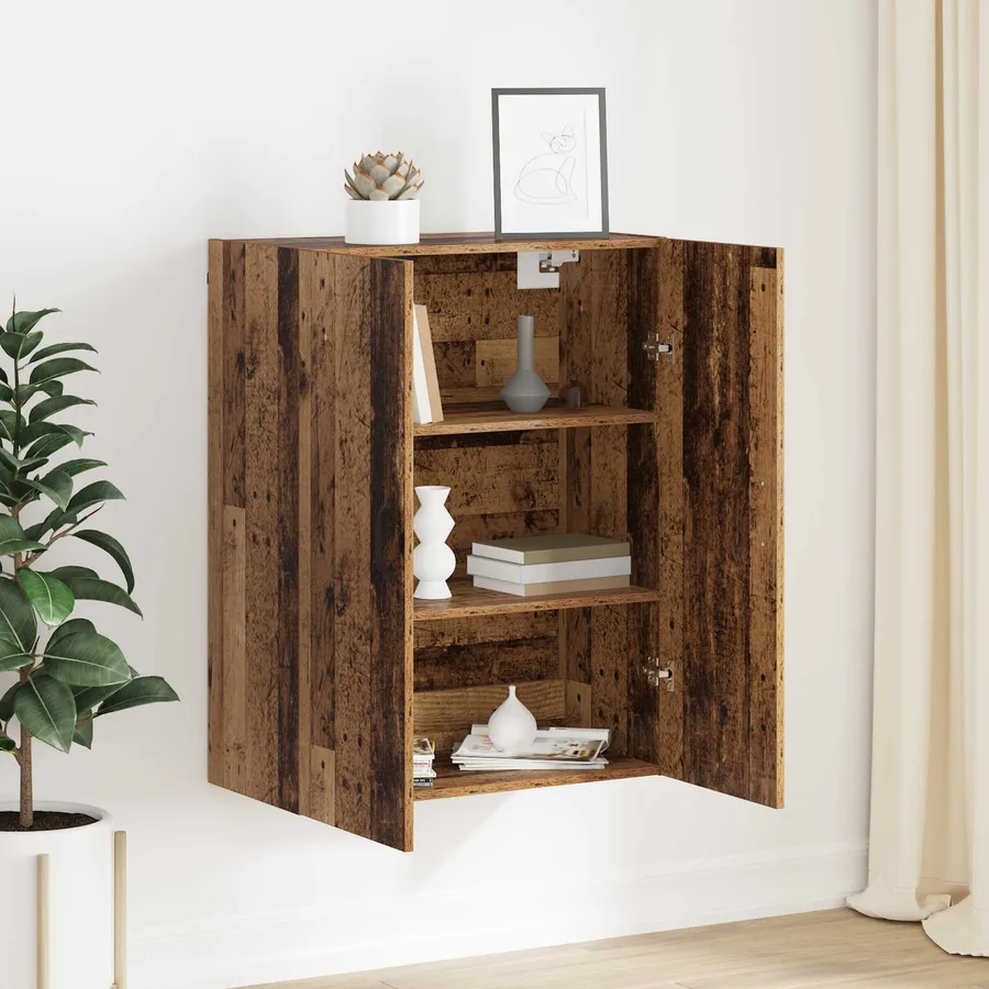 Meuble mural Bois ancien 69,5 x 34 x 90 cm Bois d'ingénierie - 4