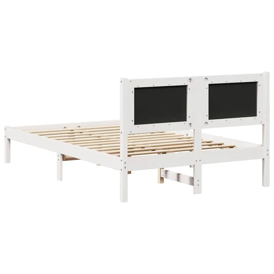 Cadre de lit Gris clair 120 x 200 cm Pin massif - 7
