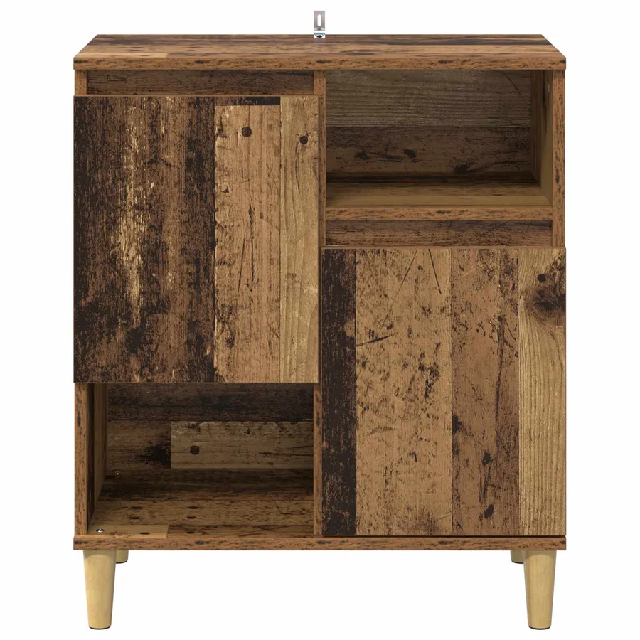 Buffet Bois ancien 35 x 60 x 70 cm Bois d'ingénierie - 6