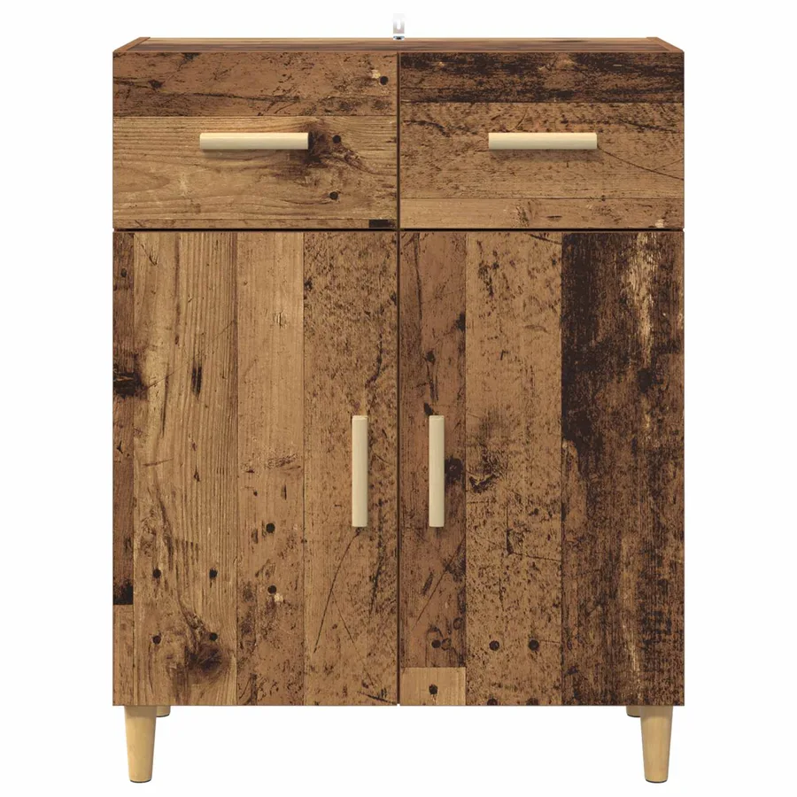 Buffet Bois ancien 34 x 69,5 x 89 cm Bois d'ingénierie - 6