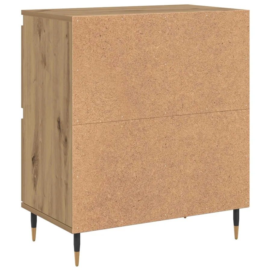 Armoire de rangement 2 pcs Chêne artisanal 60 x 35 x 70 cm - 9