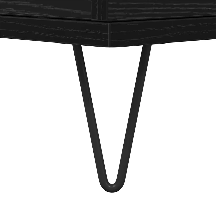 Buffet Chêne noir 60 x 35 x 70 cm - 10