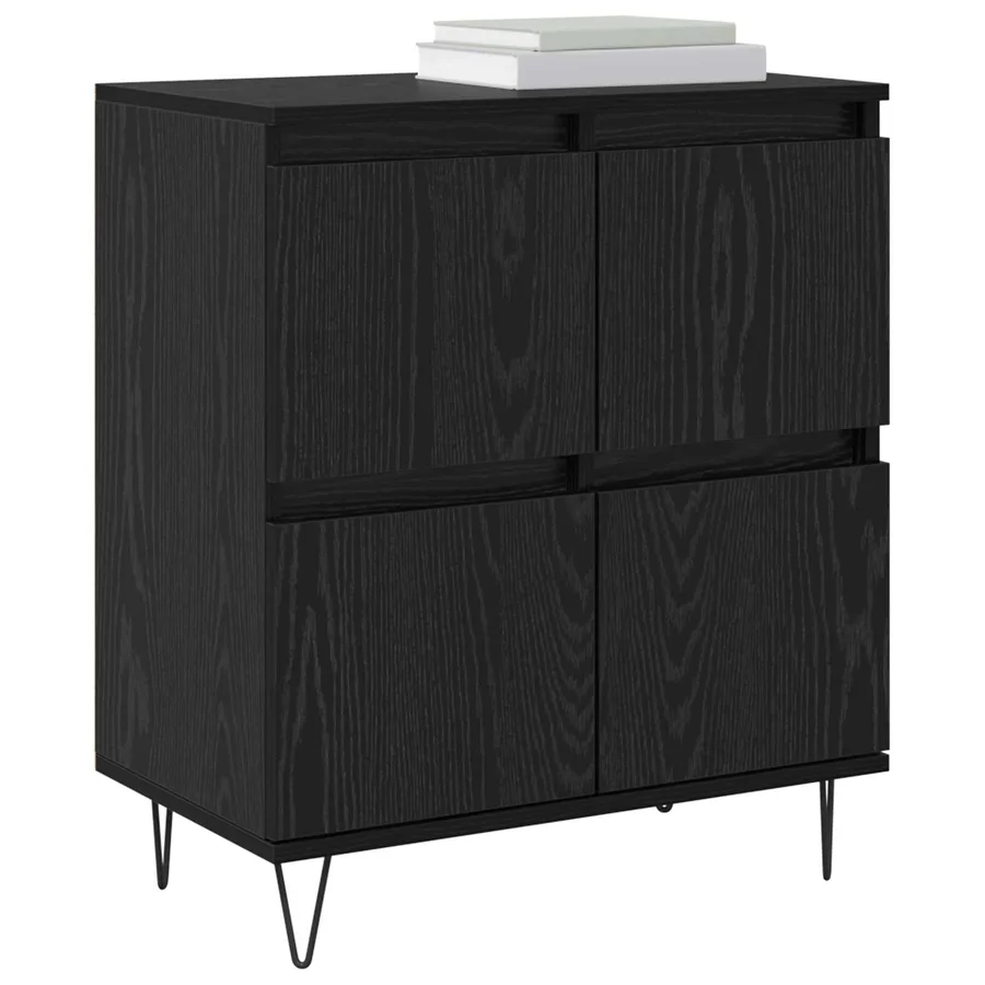 Buffet Chêne noir 60 x 35 x 70 cm - 3