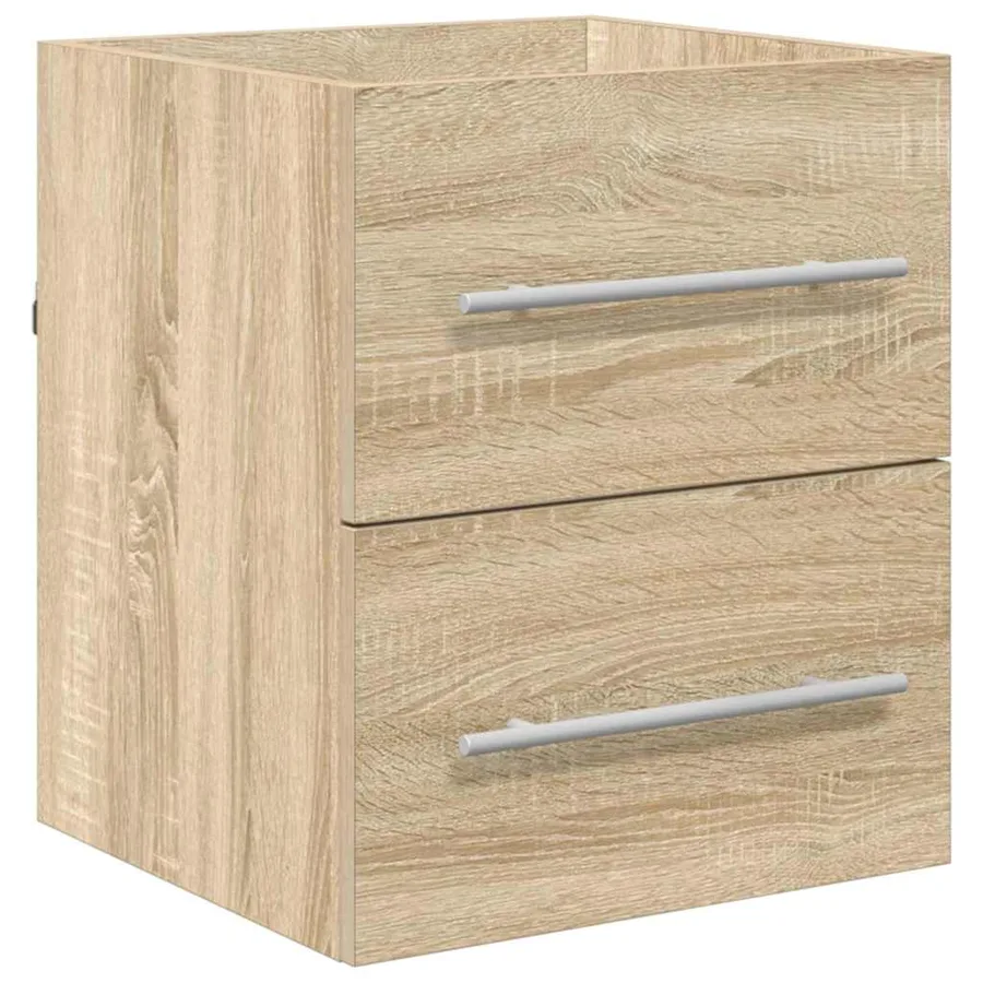 Armoire d'évier avec tiroir Chêne Sonoma 38,5 x 41 x 48 cm - 2